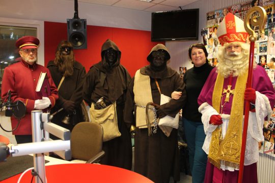 Der Nikolaus besucht den BRF