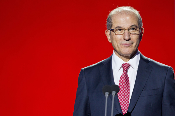 OPCW-Generaldirektor Ahmet Üzümcü bei der Verleihung des Friedensnobelpreises
