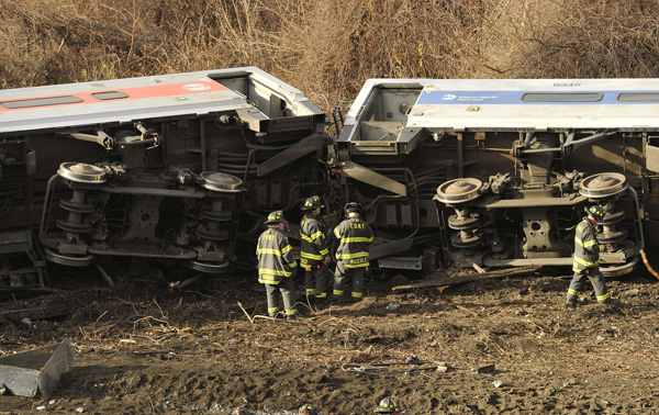 Vier Tote bei Zugunglück in der Bronx/New York