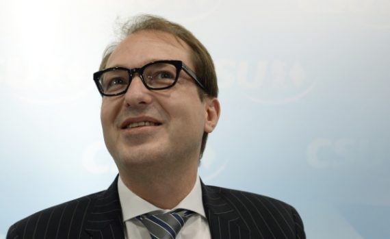 Der neue deutsche Verkehrsminister Alexander Dobrindt