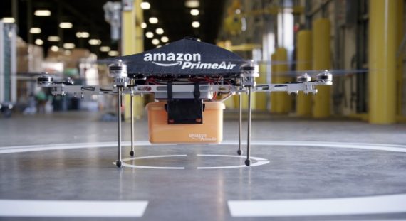 Amazon arbeitet an Zustellung mit Mini-Drohnen
