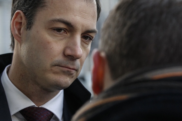 Pensionsminister Alexander De Croo