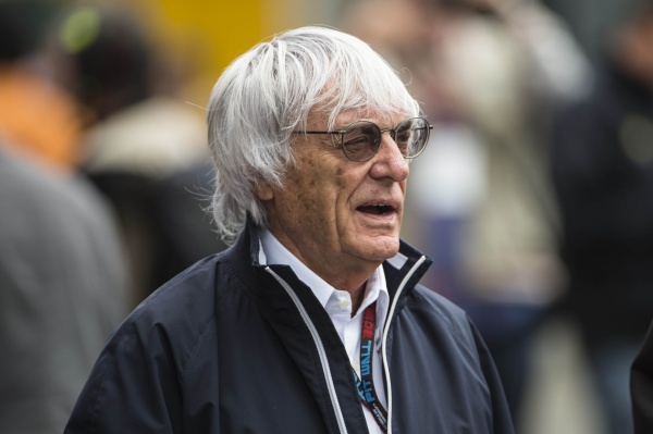 Formel-1-Chefvermarkter Bernie Ecclestone am 24.8. beim Qualifying in Spa-Francorchamps