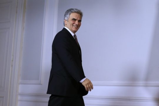 Österreichs Bundeskanzler Werner Faymann