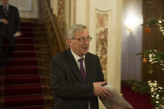 Luxemburgs Ex-Premierminister Jean-Claude Juncker am 4. Dezember im Luxemburger Parlament