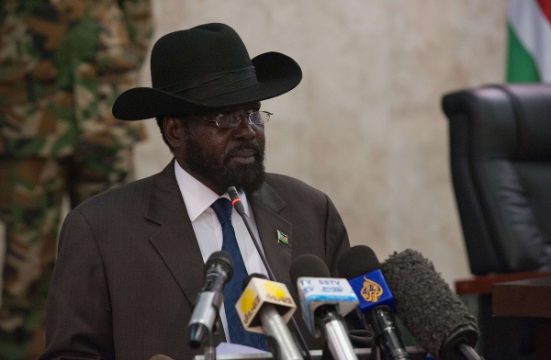 Südsudans Präsident Salva Kiir am 11. Juni 2012