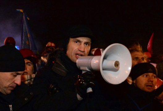 Der ukrainische Oppositionspolitiker Vitali Klitschko am 11.12.