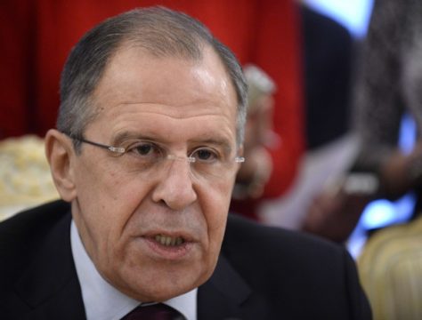 Der russische Außenminister Sergej Lawrow