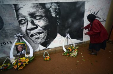 Abschied von Nelson Mandela