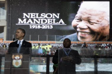 Abschied von Nelson Mandela