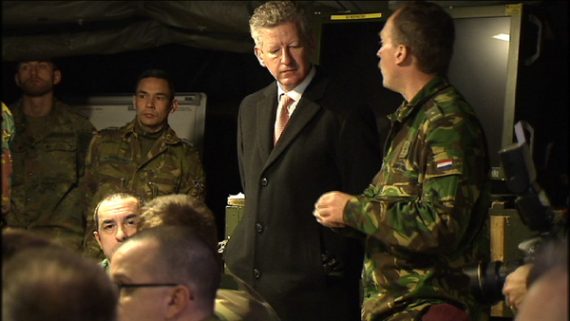 Verteidigungsminister De Crem in Elsenborn
