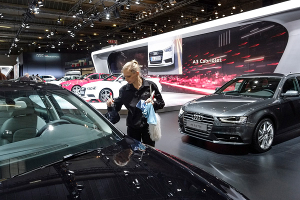 Autosalon 2014 in Brüssel öffnet für die Presse