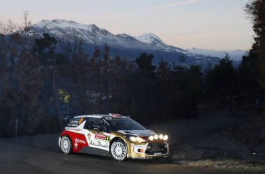 Citroën DS3 beim Shakedown