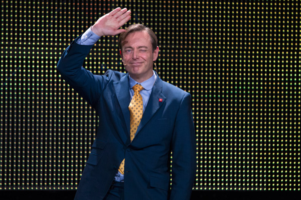 NV-A Chef Bart de Wever bei seiner Neujahrsansprache