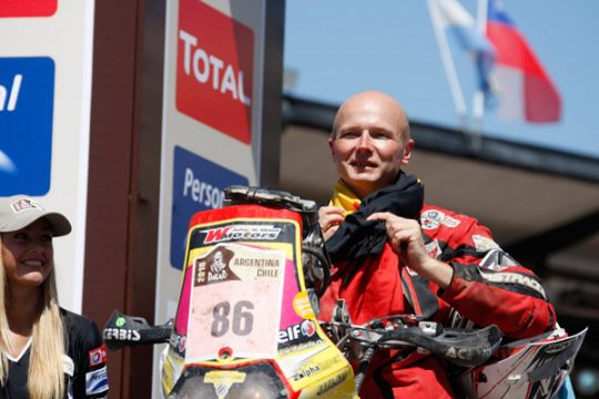 Eric Palante bei der Rallye Dakar 2010