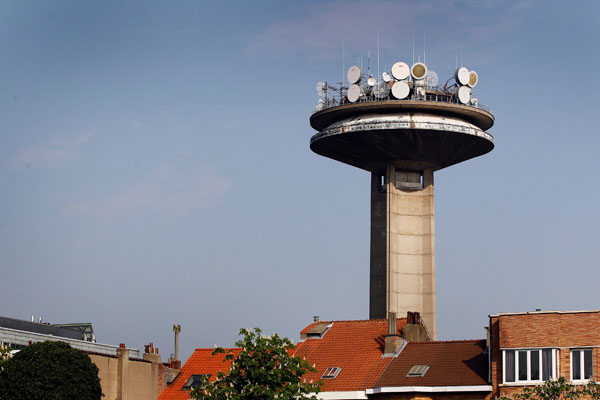 Fernsehturm von RTBF (Illustrationsbild: Bruno Fahy/Belga)