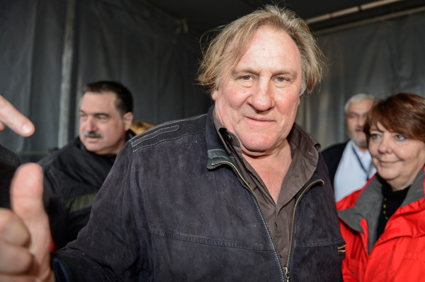 Gérard Depardieu am 1.11.2013