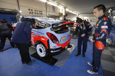 Thierry Neuville im Hyundai i20