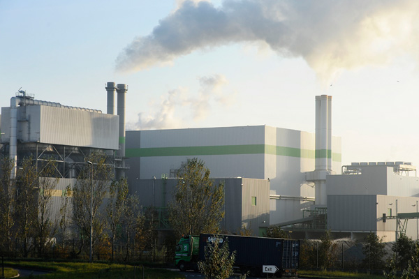 Müllverbrennungsanlage von Indaver in Doel (Beveren)