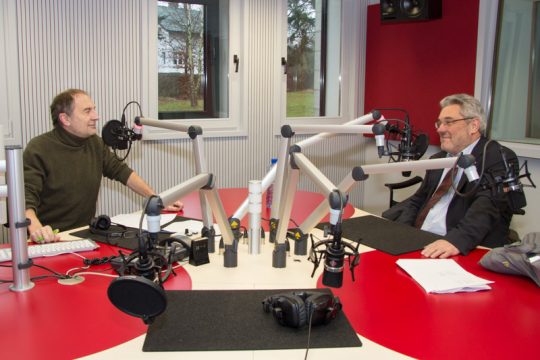 Eupens Bürgermeister Klinkenberg zu Gast im BRF