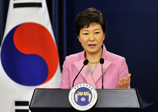 Südkoreas Präsidentin Park Geun Hye