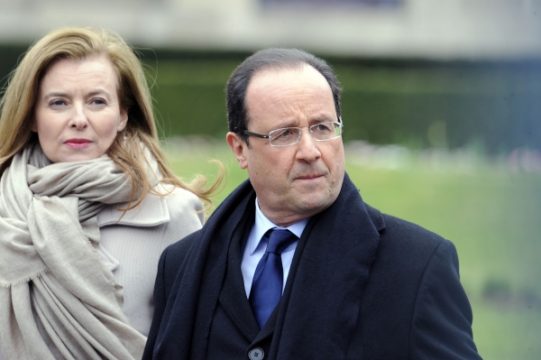 François Hollande gibt Trennung von Valérie Trierweiler bekannt (Bild: April 2013)