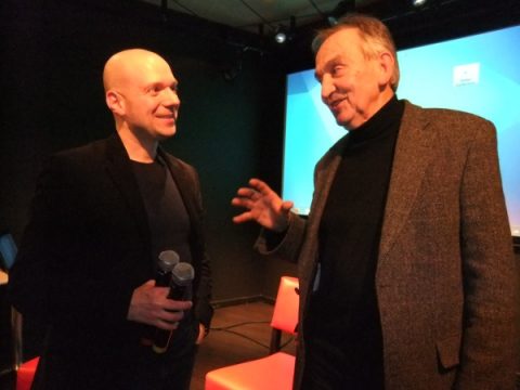 Der Literaturwissenschaftler Arvi Sepp im Gespräch mit dem Autor Robert Schaus