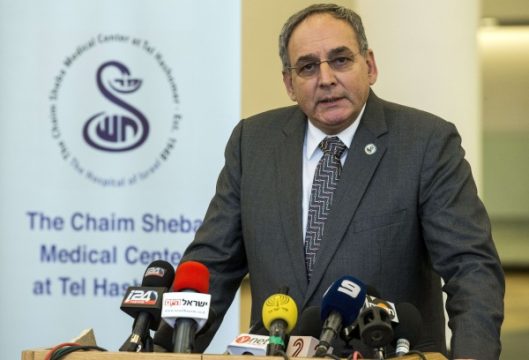 Zeew Rothstein, Leiter des Krankenhauses Tel Haschomer bei Tel Aviv