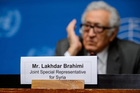 UN-Vermittler Lakhdar Brahimi