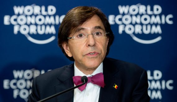 Di Rupo beim Weltwirtschaftsforum in Davos
