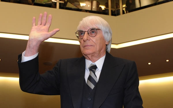 Bernie Ecclestone am 9.11.2011 im Münchener Gericht