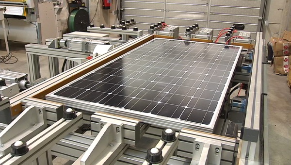 Photovoltaik-Produktion