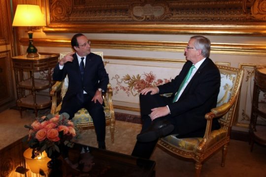 François Hollande und Jean-Claude Juncker