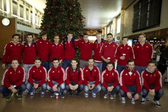 Belgiens Hockey-Herren, die Red Lions (Bild vom 2.1.)