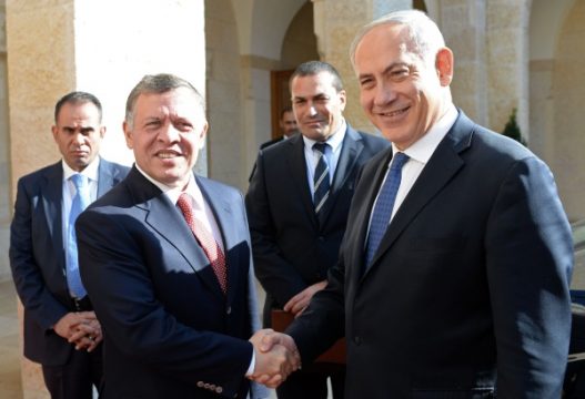 Jordaniens König Abdullah II. und Benjamin Netanjahu