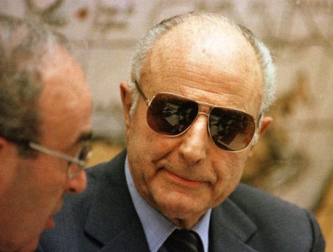 Paul Vanden Boeynants am 15. Februar 1989