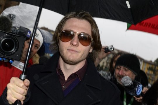 Raffaele Sollecito am 30. Januar bei seiner Ankunft am Gericht von Florenz
