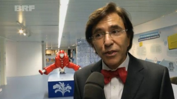 Premierminister Elio Di Rupo besucht Spa Monopole