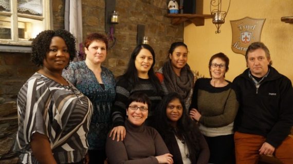 Weltküche am 31. Januar in der Alten Schmiede in Schönberg - die Köche