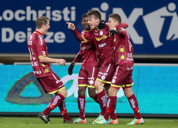Zulte gewinnt Halbfinal-Hinspiel gegen AA Gent