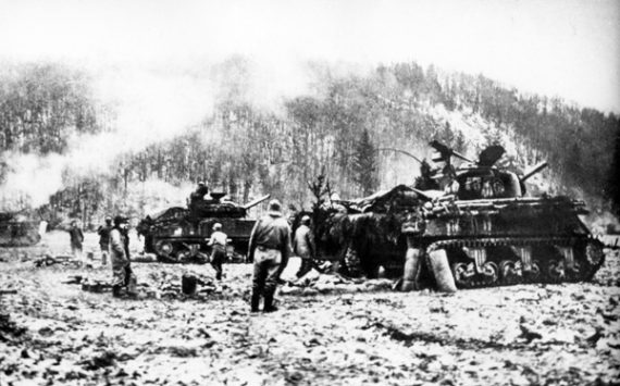 Archivbild der Ardennenoffensive (Belga)