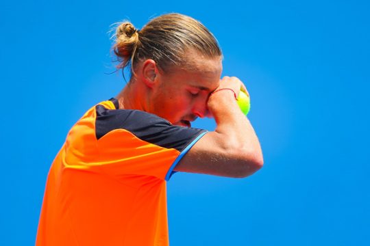 Ruben Bemelmans bei den Australian Open