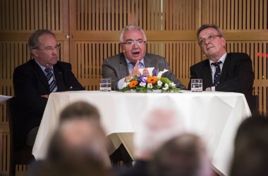 Ehemalige MP: Bruno Fagnoul, Marcel Lejoly und Mathieu Grosch