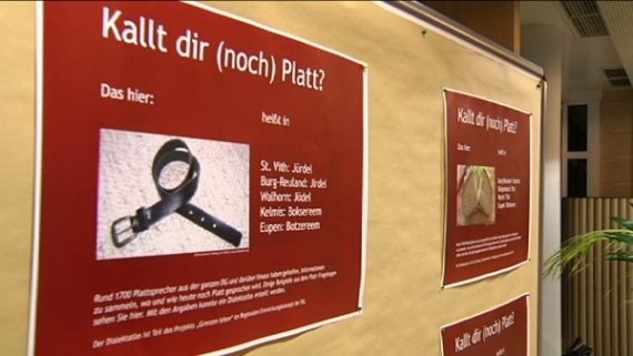 “Kallt dir noch platt?”: Kleiner Dialektatlas von Ostbelgien