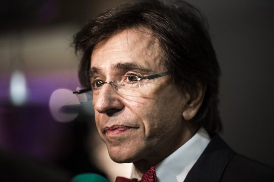 Premier Elio Di Rupo beim Festakt zum 30. Jahrestag der Einsetzung der ersten Regierung