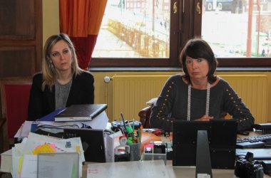 Isabelle Dogné, Staatsanwältin von Verviers, und Prokurator des Königs Christine Wilwerth