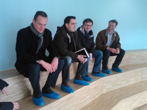 PPP-Baustellenbesichtigung mit Minister Oliver Paasch