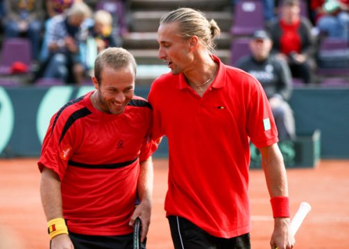 Olivier Rochus und Ruben Bemelmans (Archivbild)