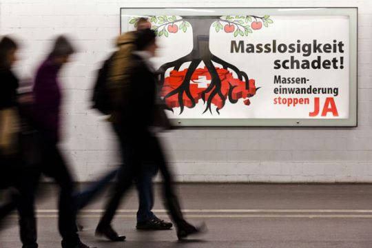 Schweizer Votum zur Begrenzung der Zuwanderung