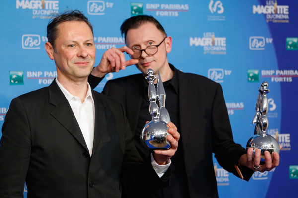 Stéphane Aubier und Vincent Patar räumen mit ihrem Streifen "Ernest et Célestine" bei den Magritte-Filmpreisen ab